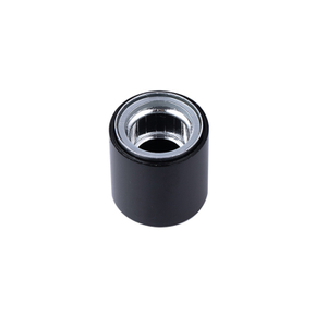 Tapa magnética de aluminio negro para botella de perfume de vidrio FEA de 15 mm